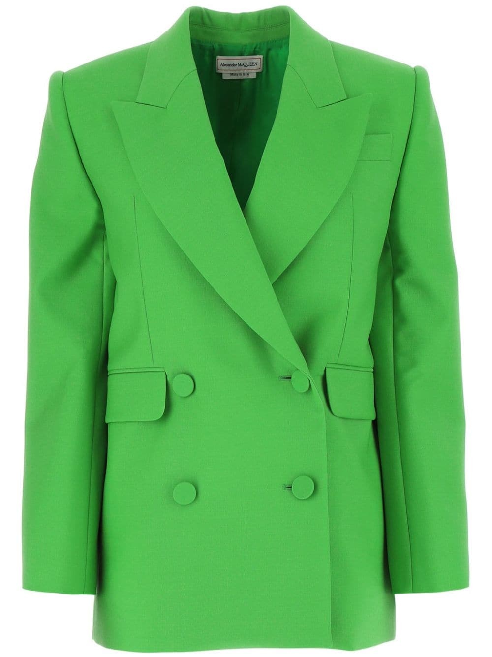 double-breasted blazer - 1