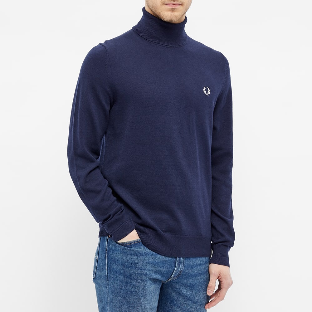 Fred Perry Roll Neck Knit - 3