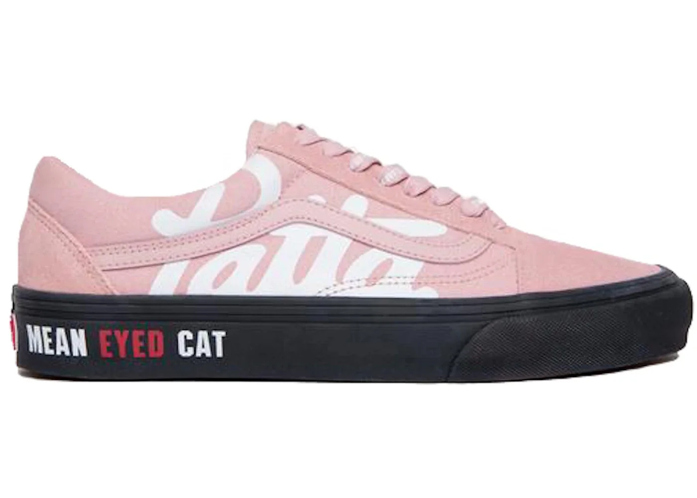 Vans UA Old Skool VLT LX Patta Mean Eyed Cat Silver Pink - 1