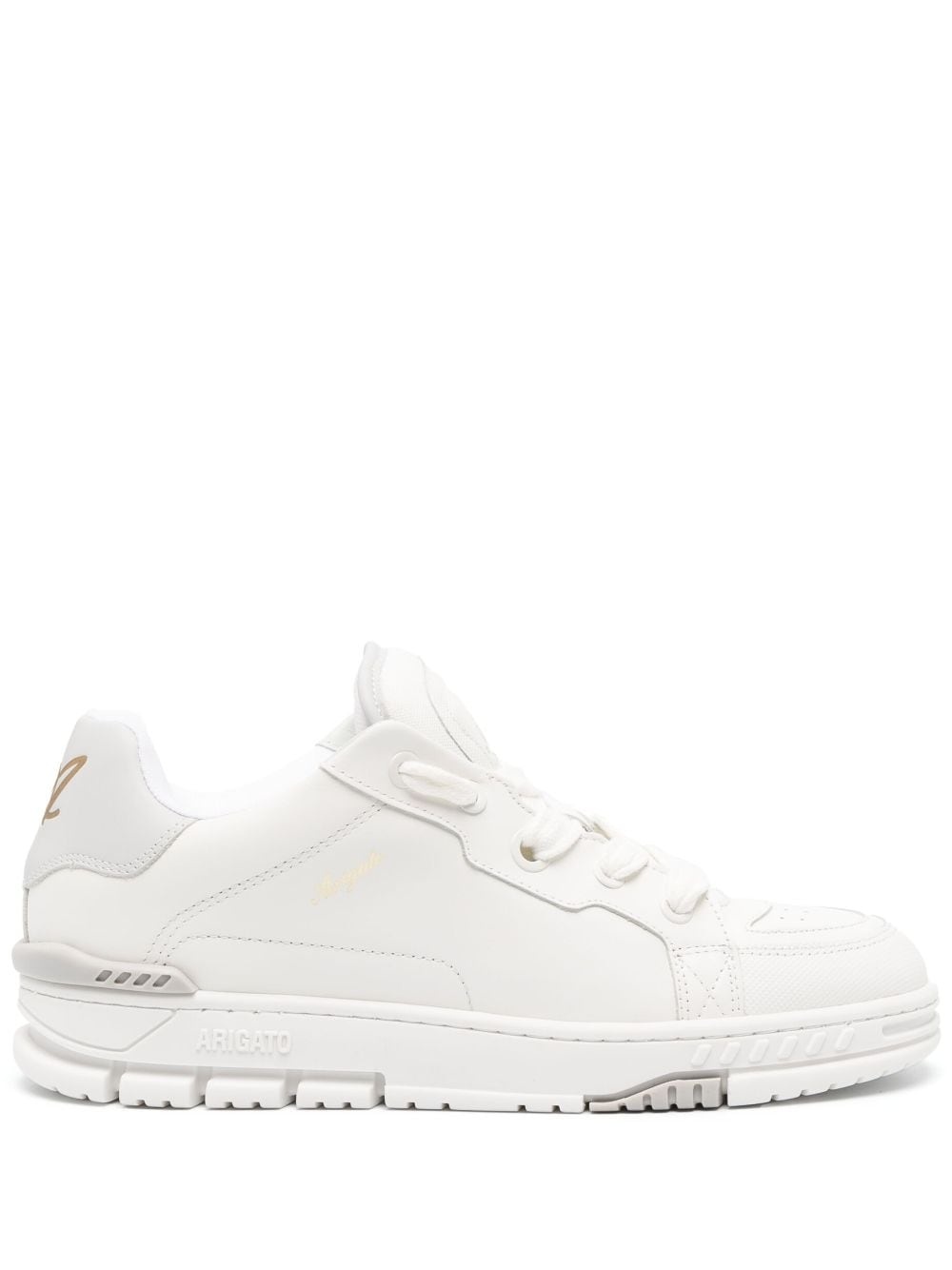 Area low-top leather sneakers - 1