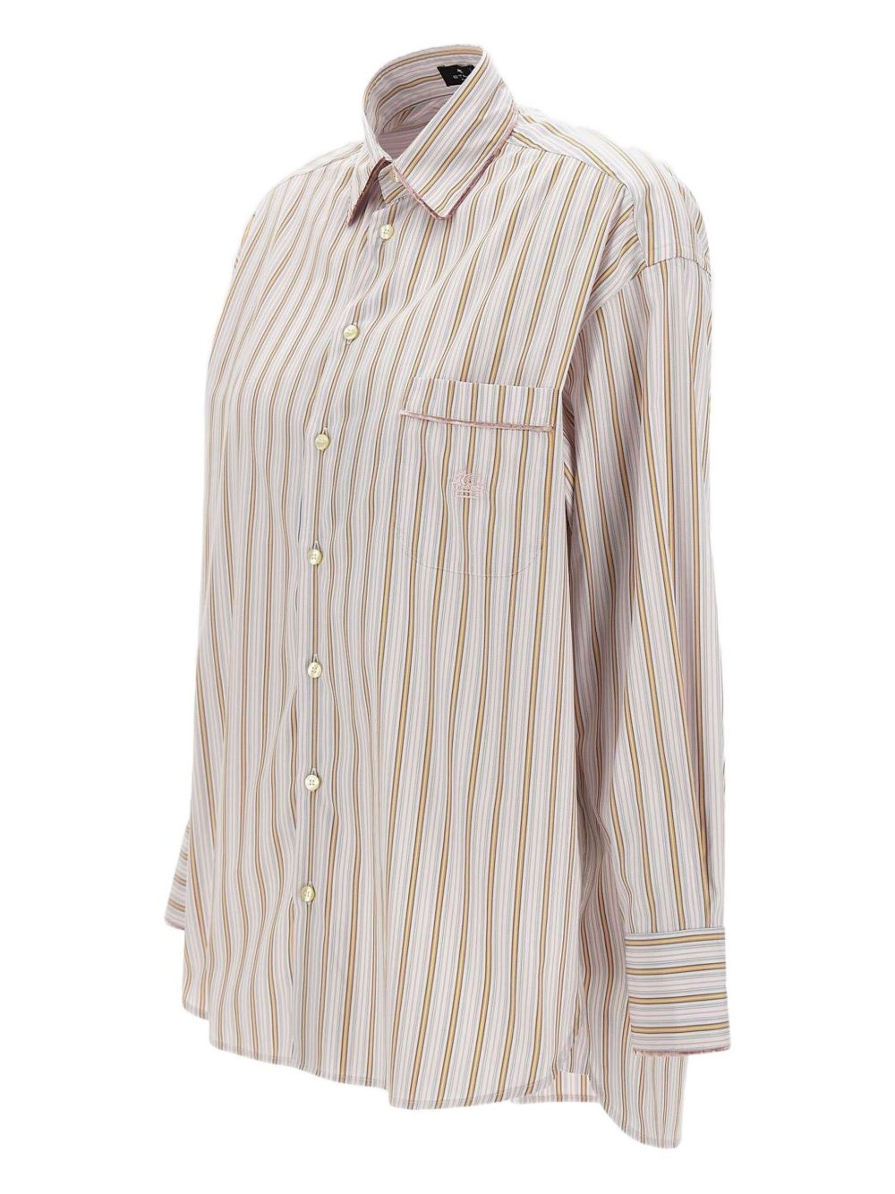 striped cotton shirt - 3