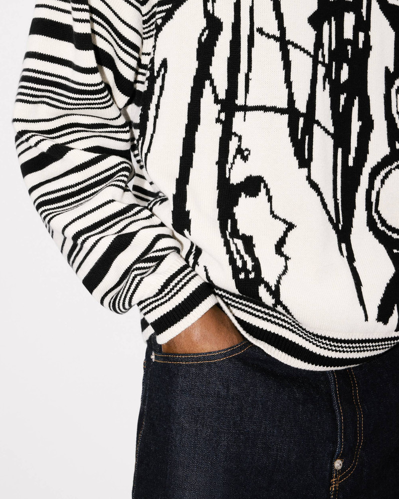 'Kenzo x Futura 2000' jumper in wool and cotton 7