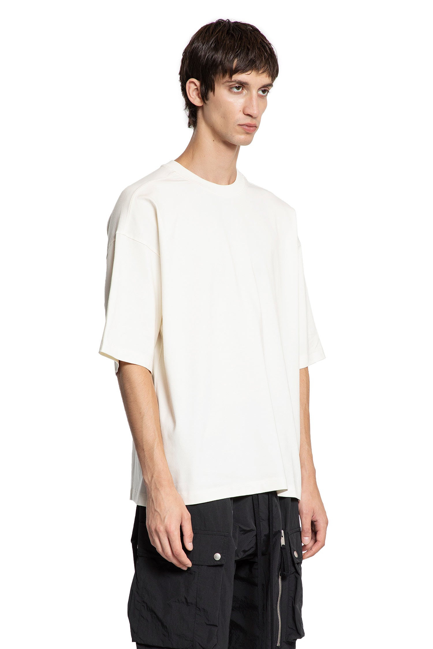 Stretch-Cotton-Modal-Boxy-T-Shirt - 2