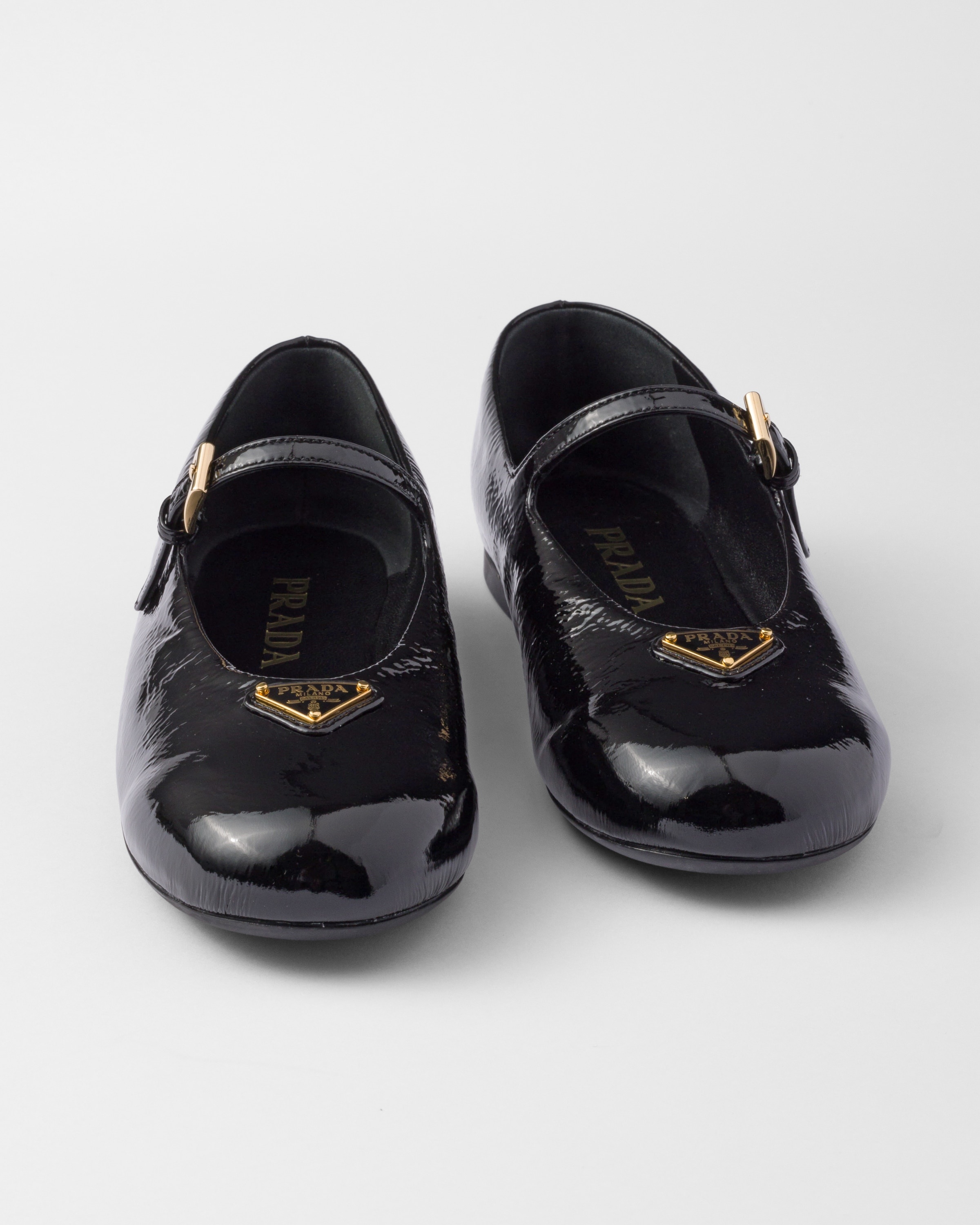 Naplak patent leather ballerinas - 5