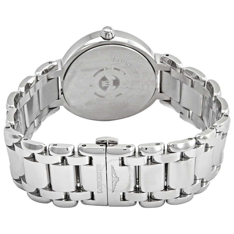 Longines PrimaLuna Quartz Silver Dial Ladies Watch L8.116.4.71.6 - 3