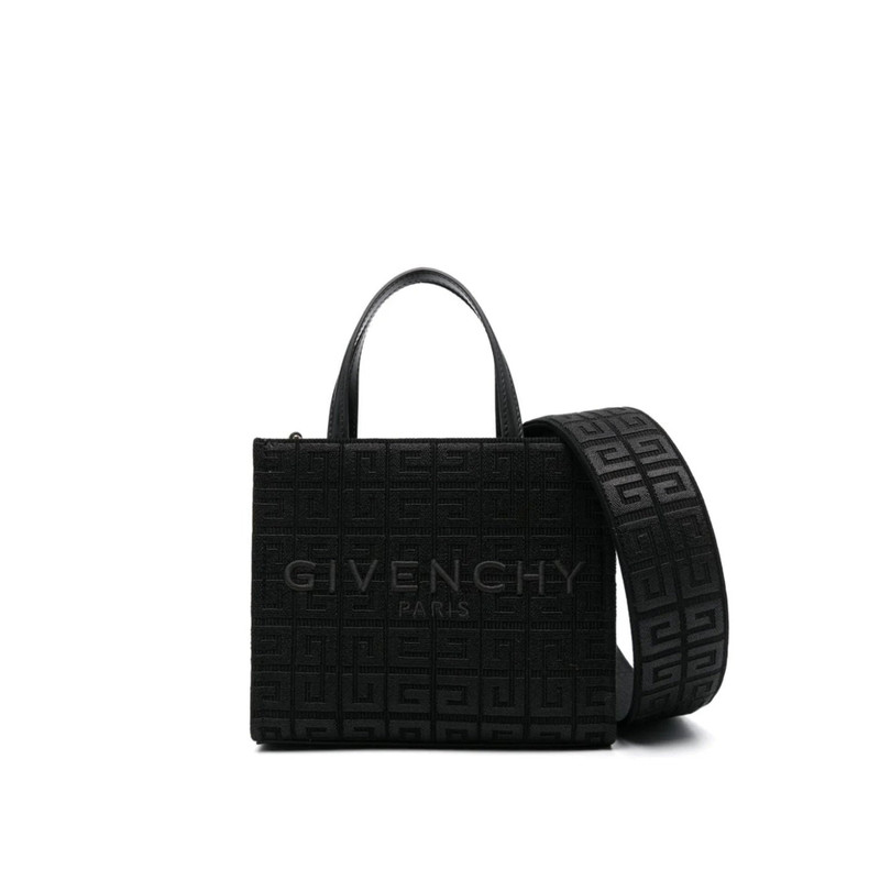 Givenchy Mini G-Tote Shopping Bag in 4G Embroidery outlook