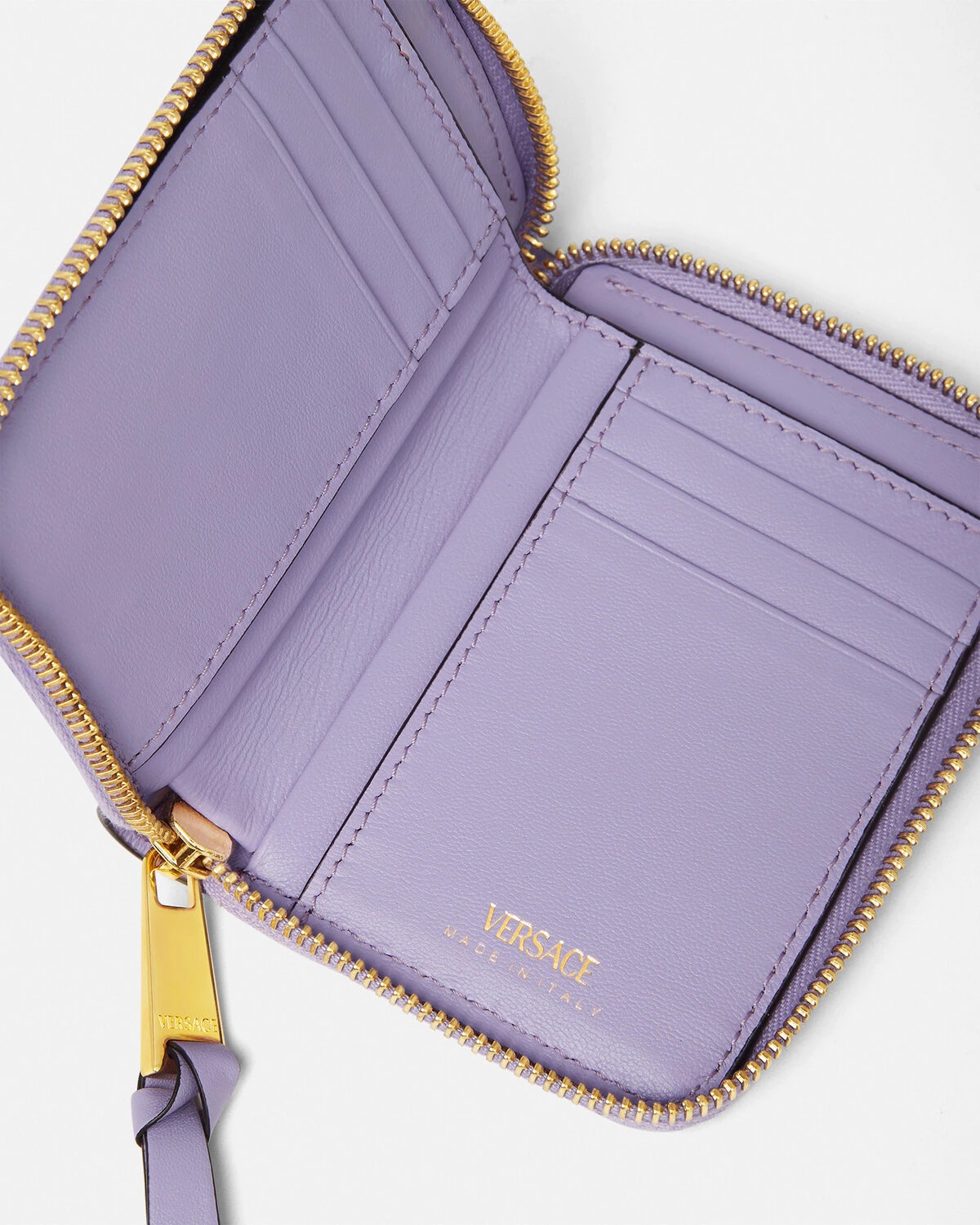Versace Tag Zip Wallet - 2