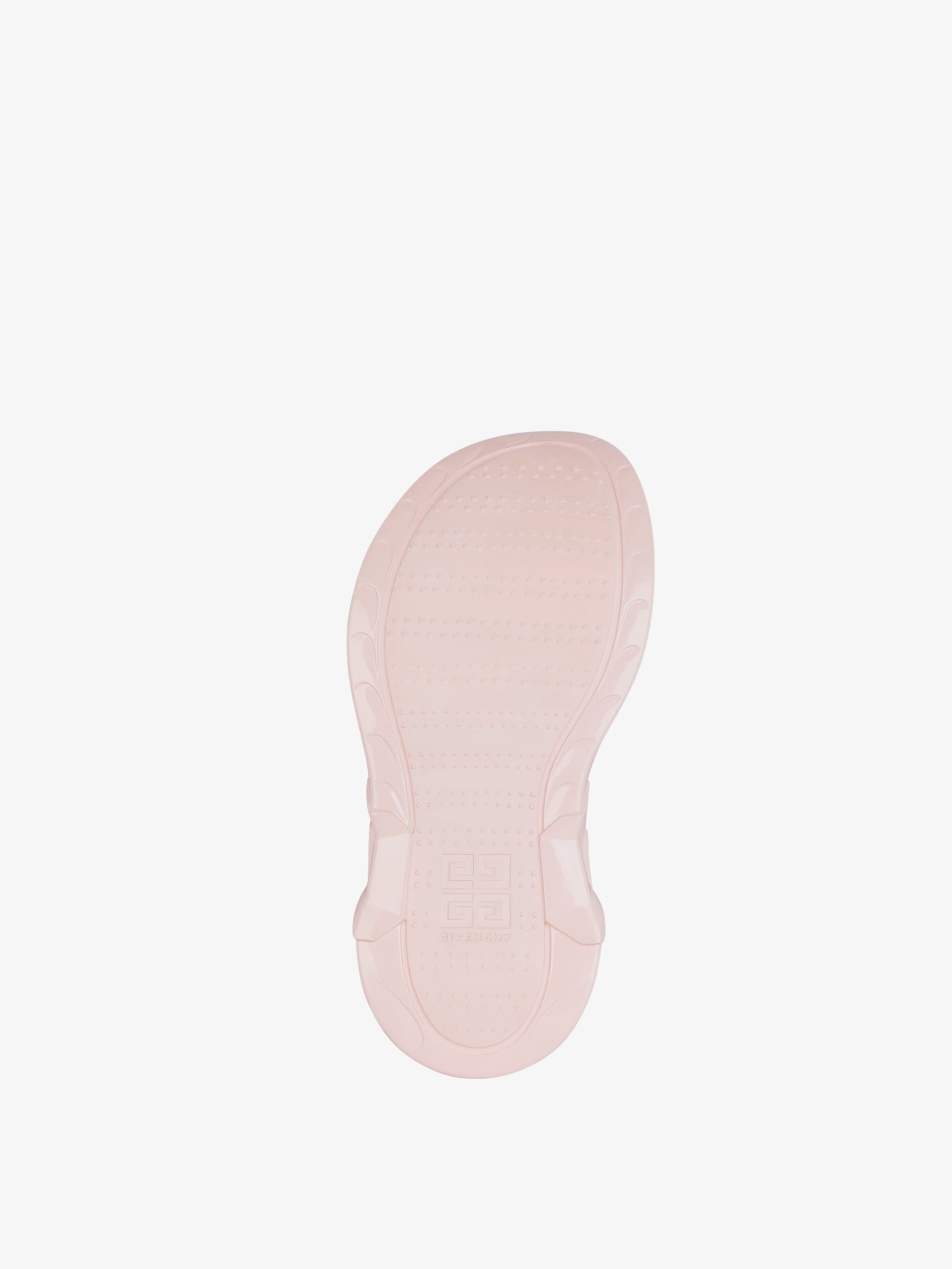 MARSHMALLOW WEDGE SANDALS IN RUBBER - 6