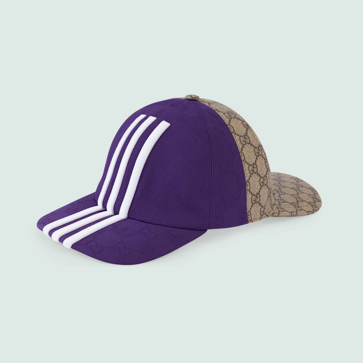 adidas x Gucci double-sided baseball hat - 1