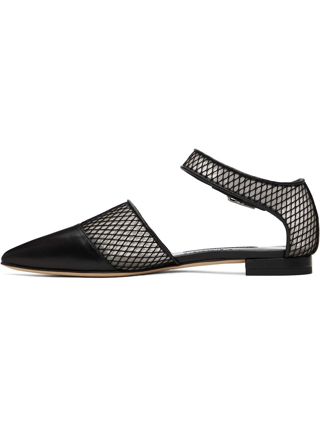 Black Jatelah Ballerina Flats - 3