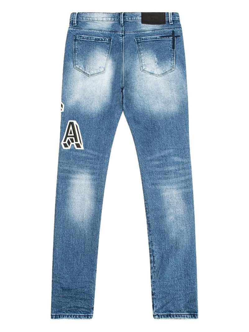 RTA Stadium Bryant Collegiate "Medium Blue" jeans outlook