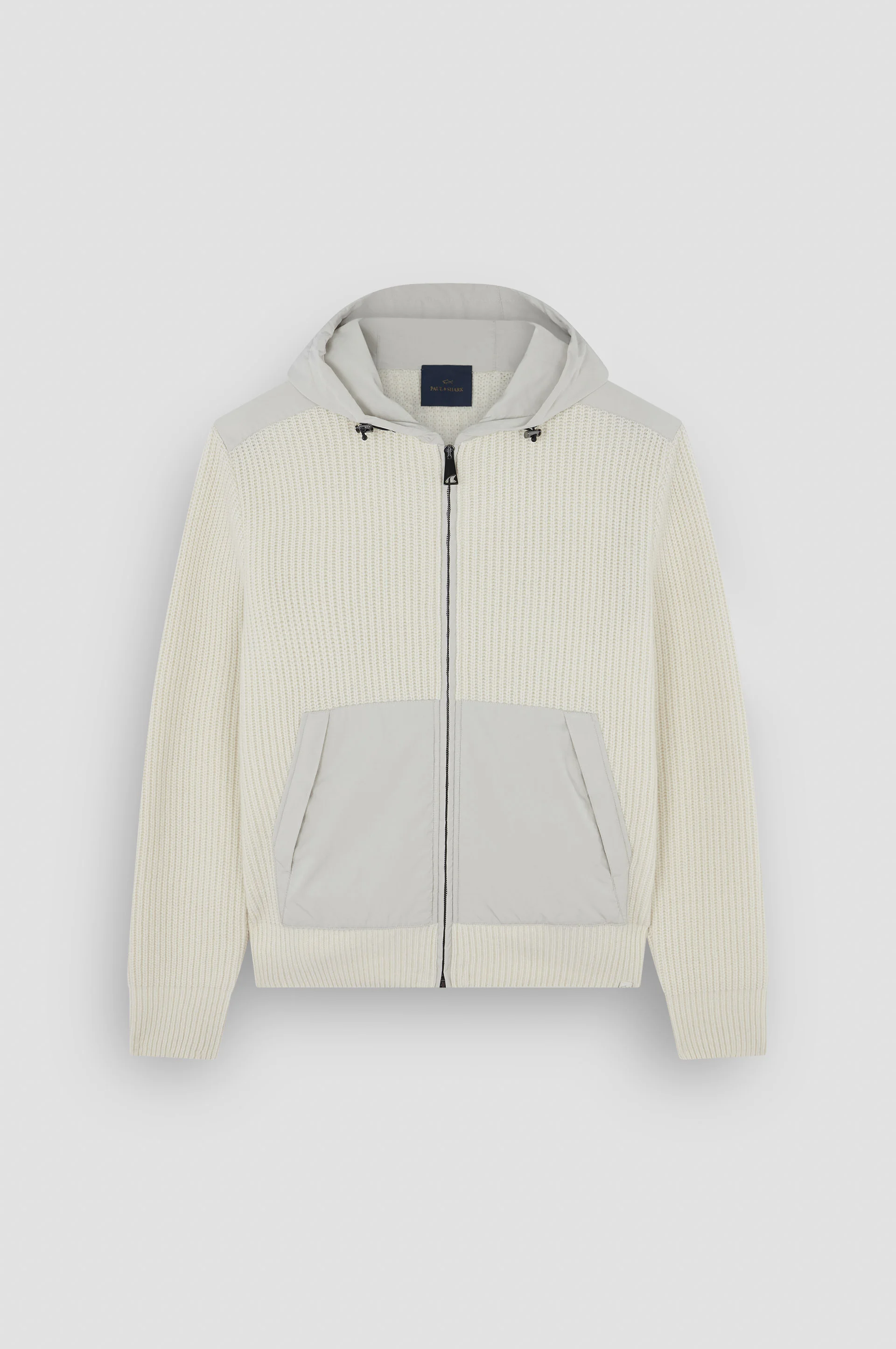 RE-WOOL SWEATSHIRT WITH RE-130 HIGH DENSITY DETAILS - 1