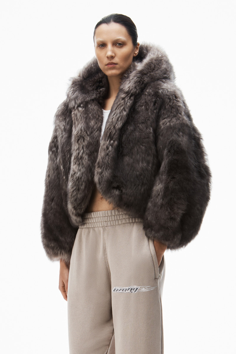 flame logo-embossed sweatpant in cotton terry 5