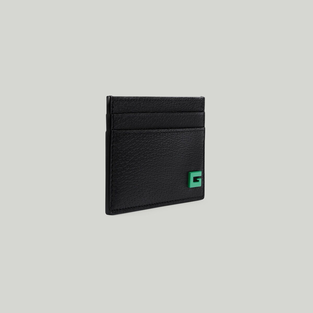 Card case with G detail - 3