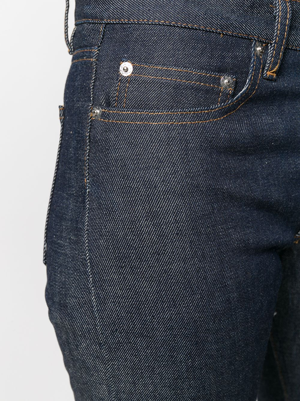 straight leg jeans - 5
