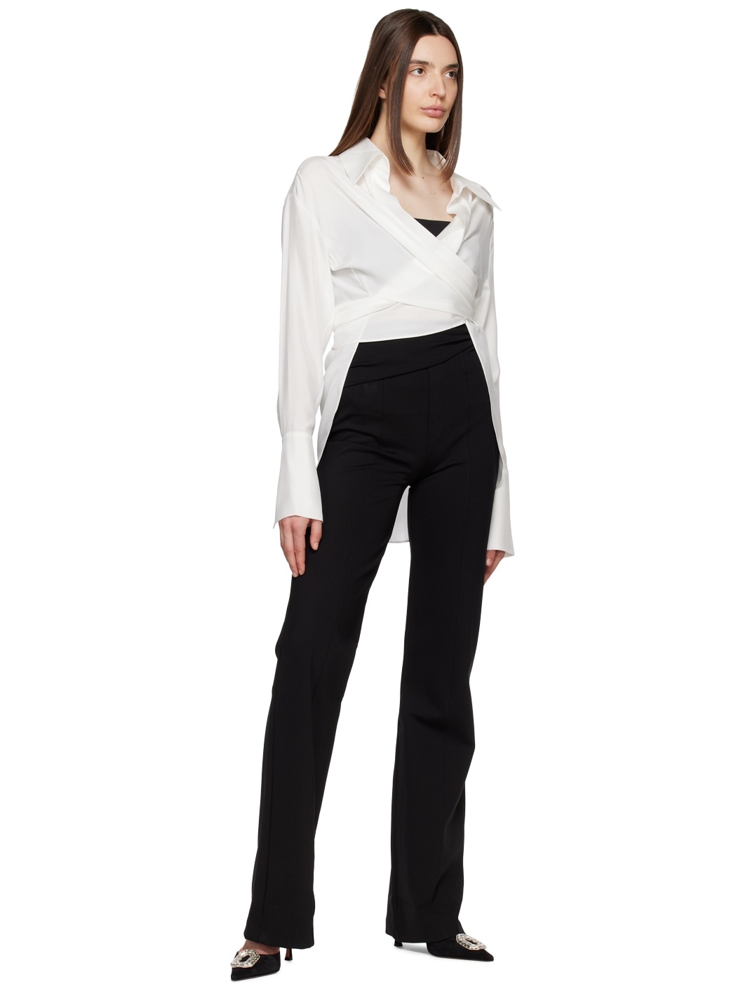 Black Afega Trousers - 4
