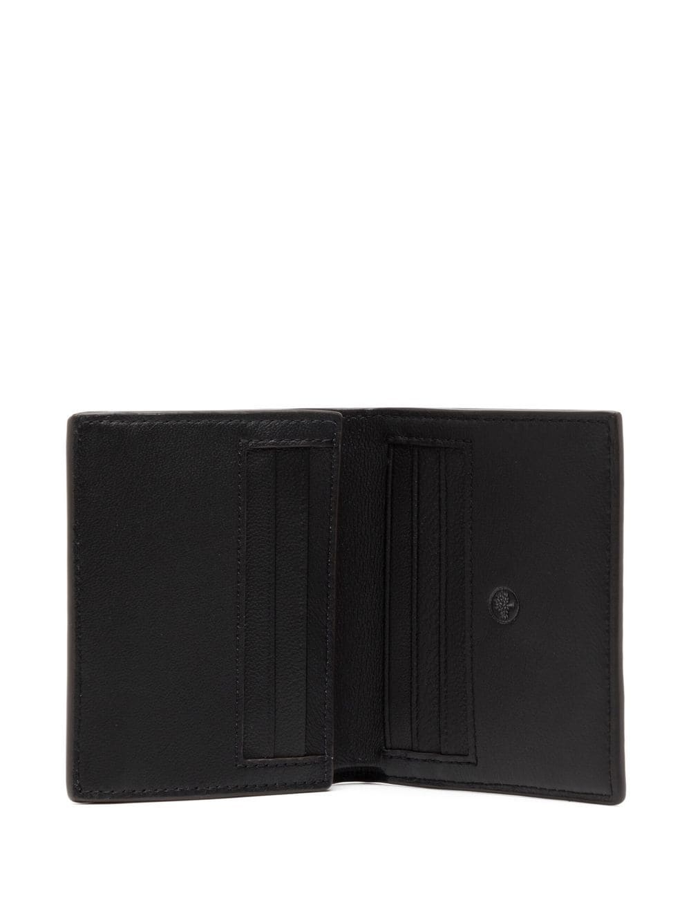 logo-plaque trifold wallet - 3