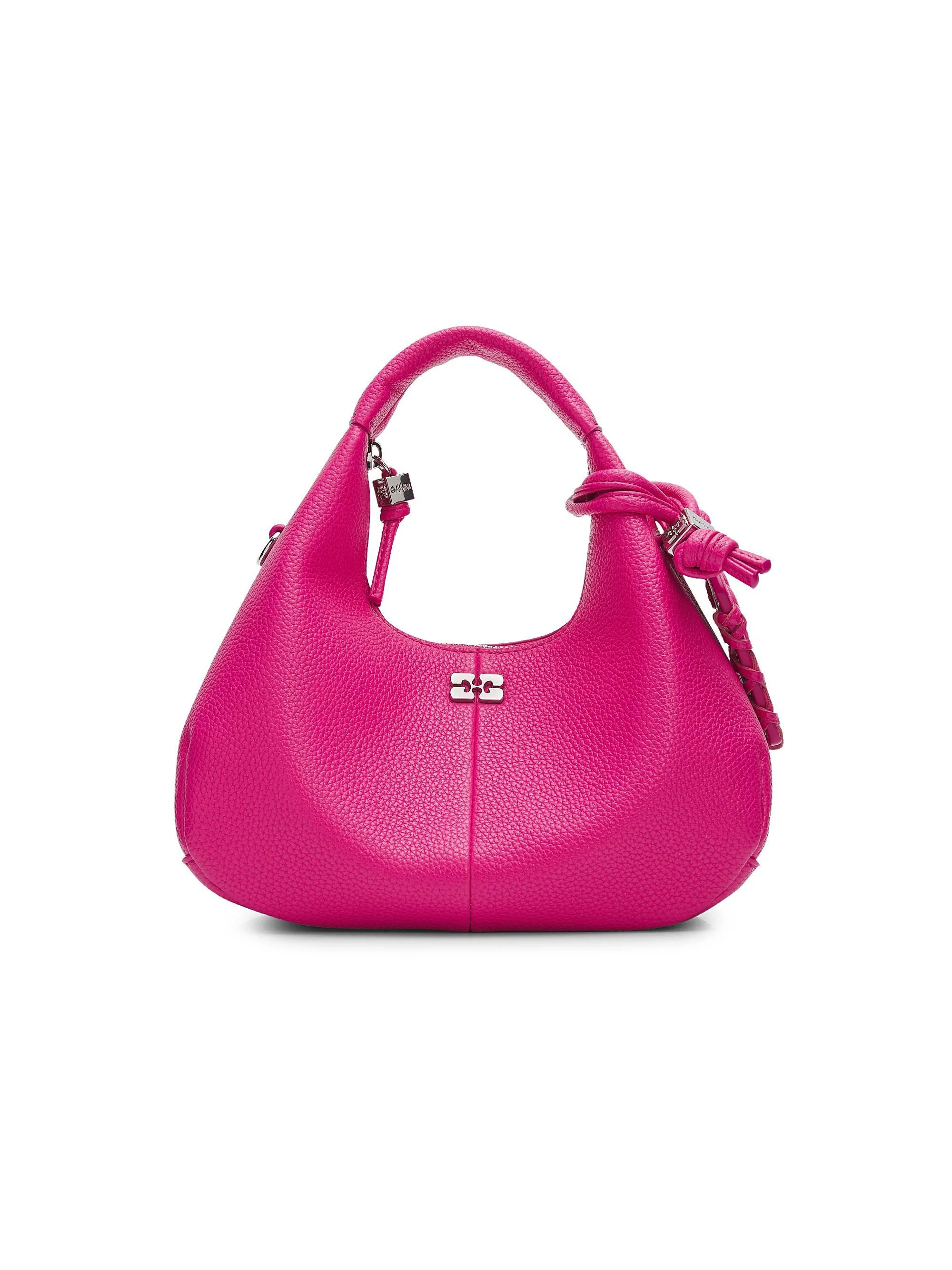 Women's Mini Logo Hobo Bag - Cabaret - 1