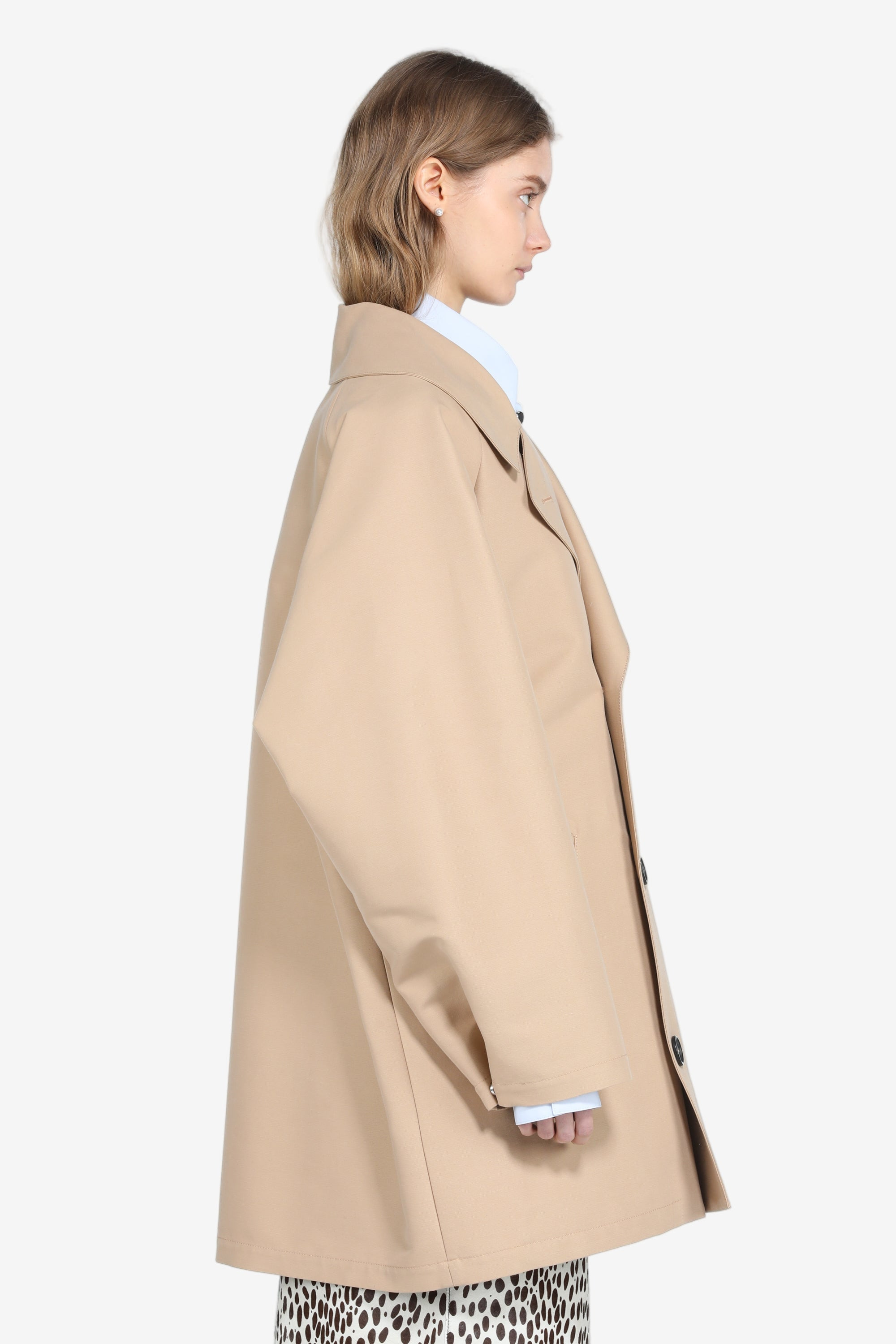 DOUBLE-BREASTED TRENCH JACKET - 3