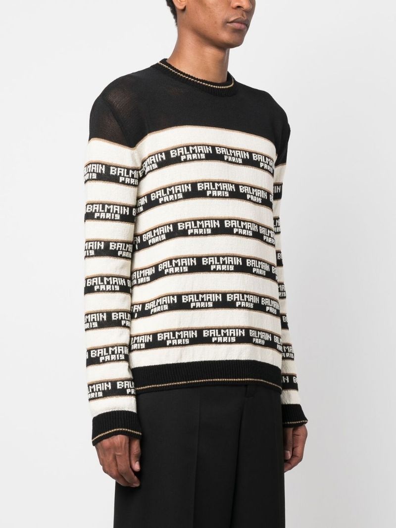 all-over logo-print jumper - 3