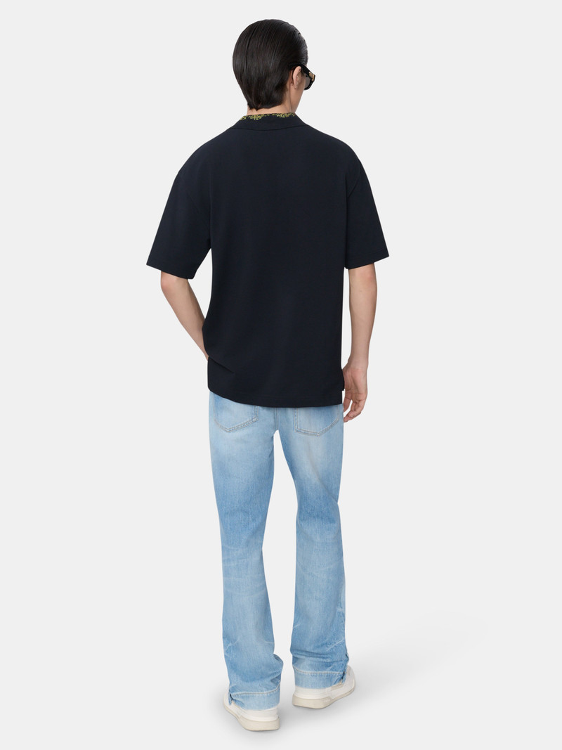AMIRI FLORAL COLLAR POLO 4