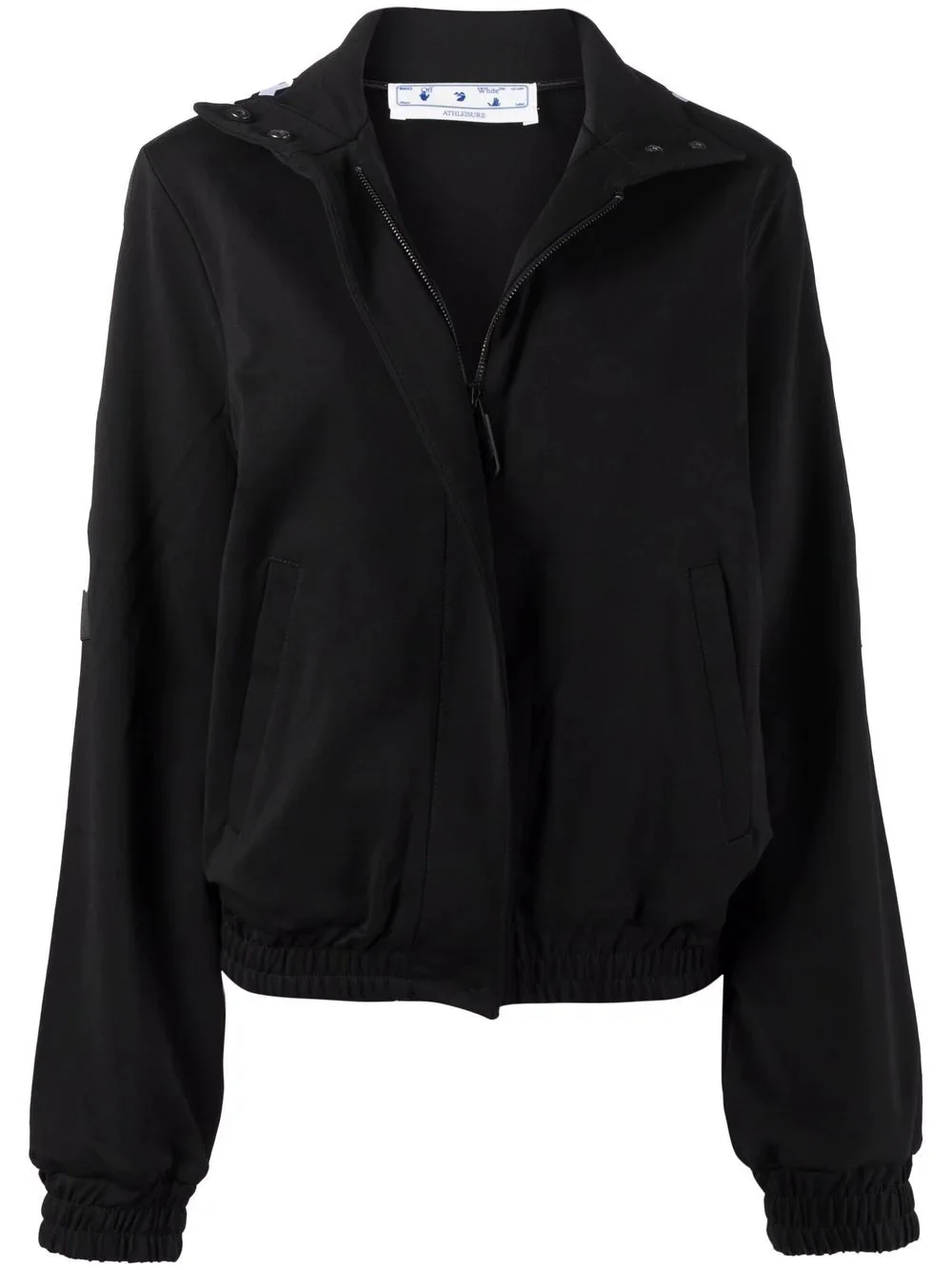 logo-tape track jacket - 1