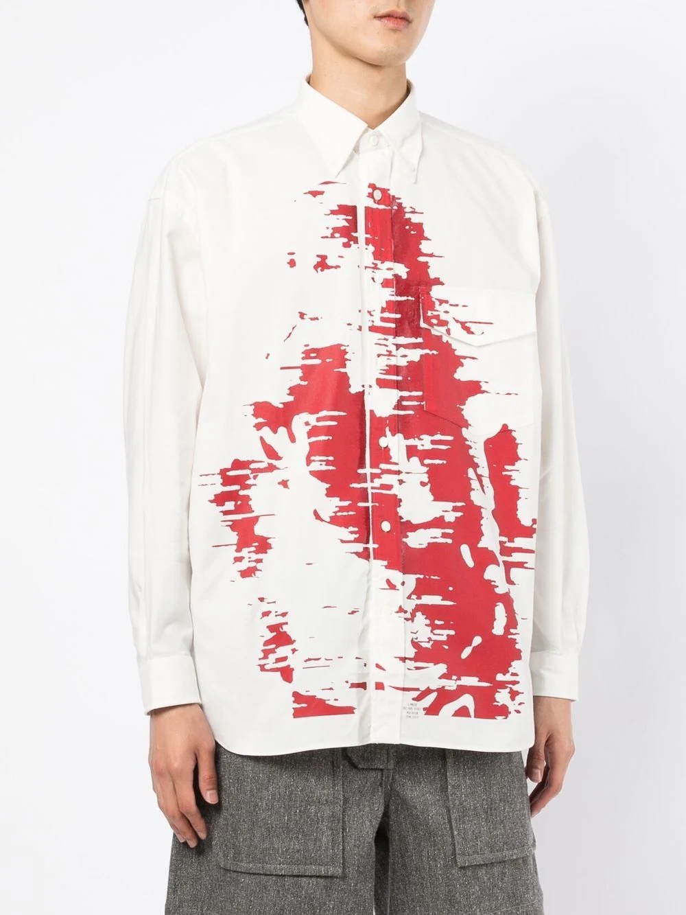 x Joseph Szabo oversized print shirt - 3