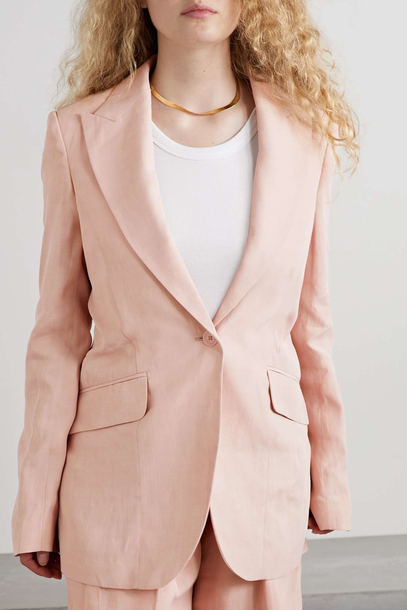 Woven blazer - 3