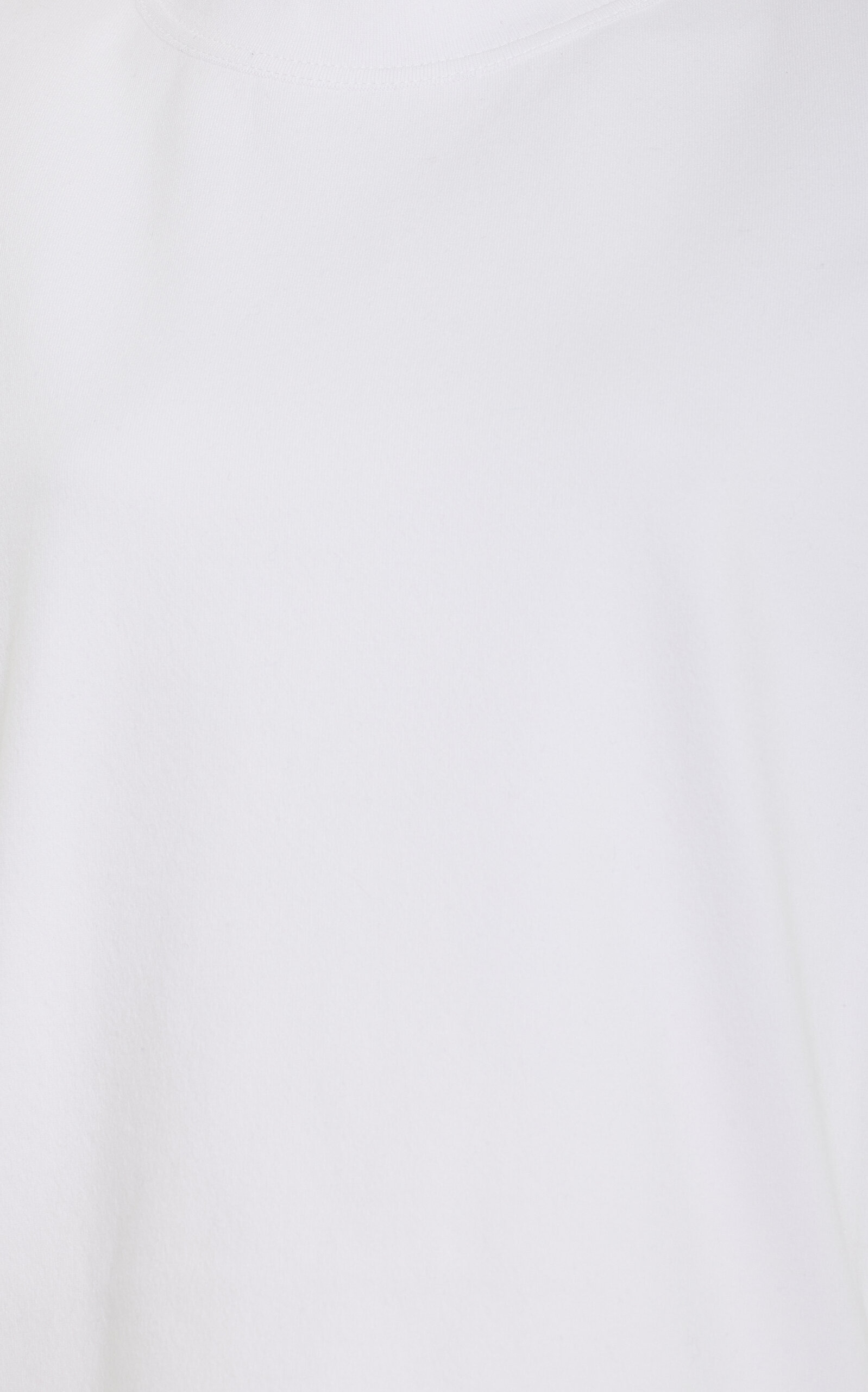 Raff Cotton-Blend Knit T-Shirt white - 5