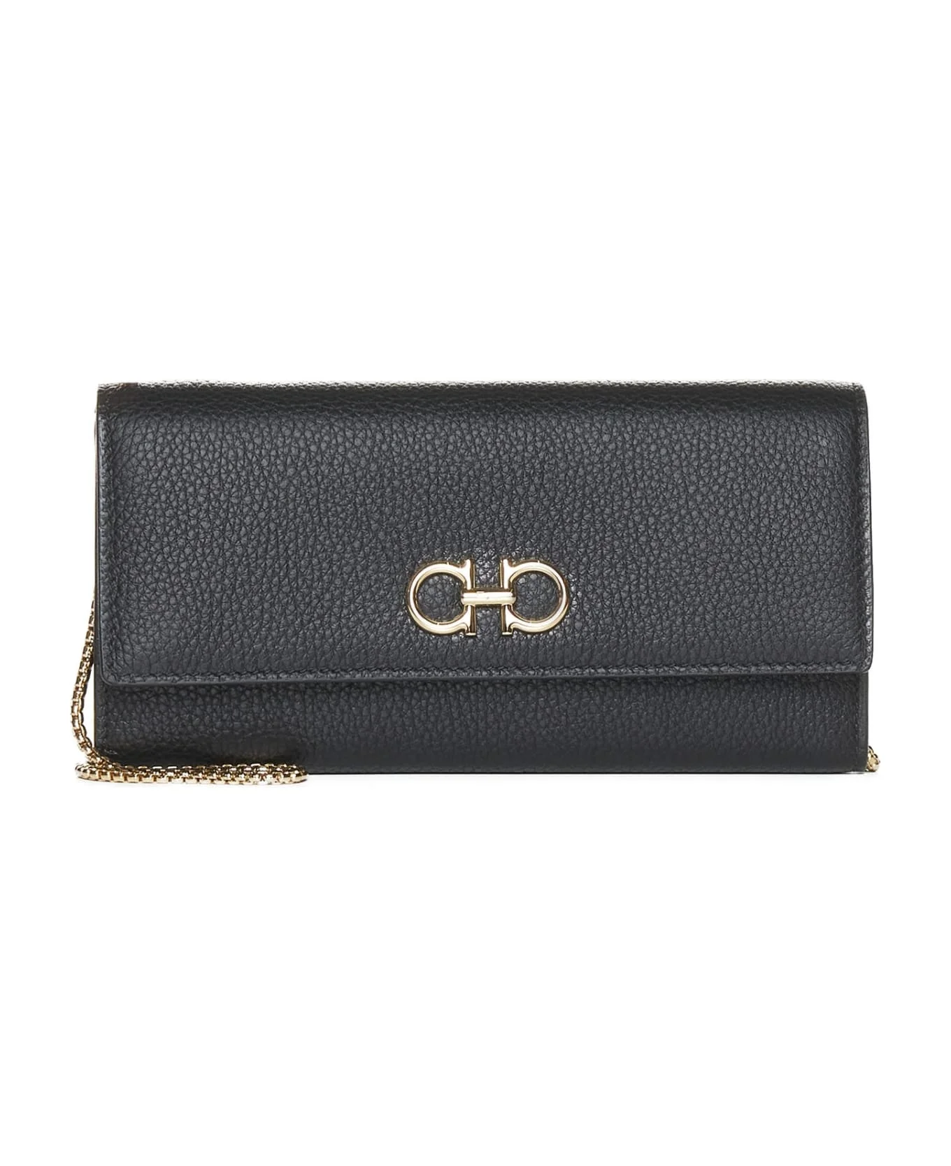 Gancino Soft Leather Wallet On Chain - 1
