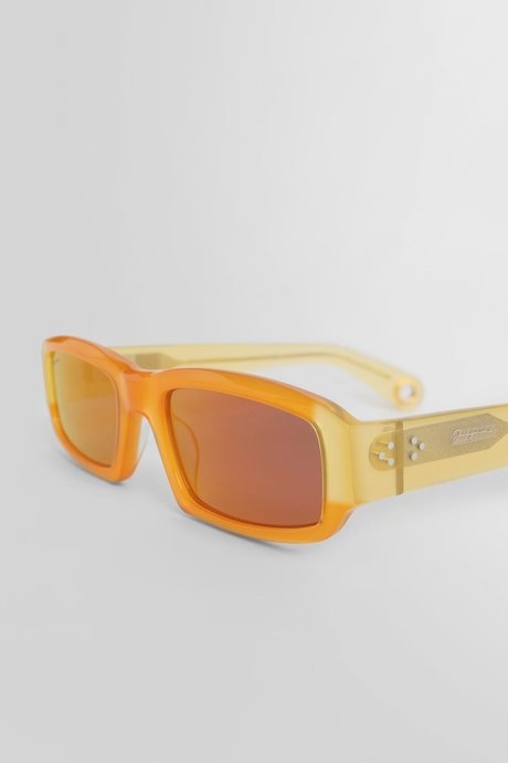 Jacquemus men's orange les lunettes altù contrast sunglasses - 4