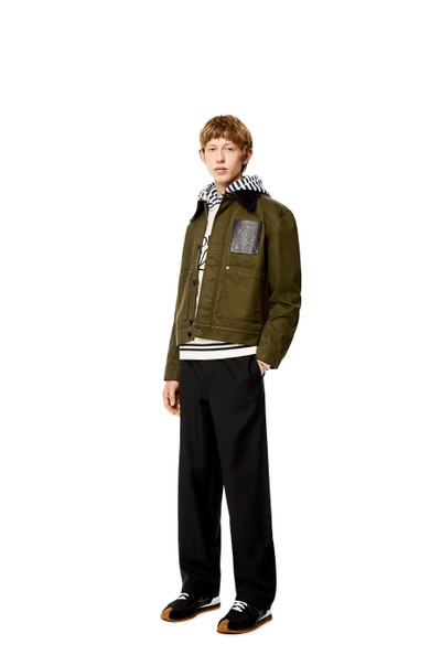 Loewe Drawstring trousers in wool outlook