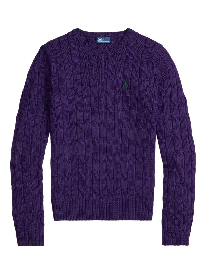 cable-knit sweater 1