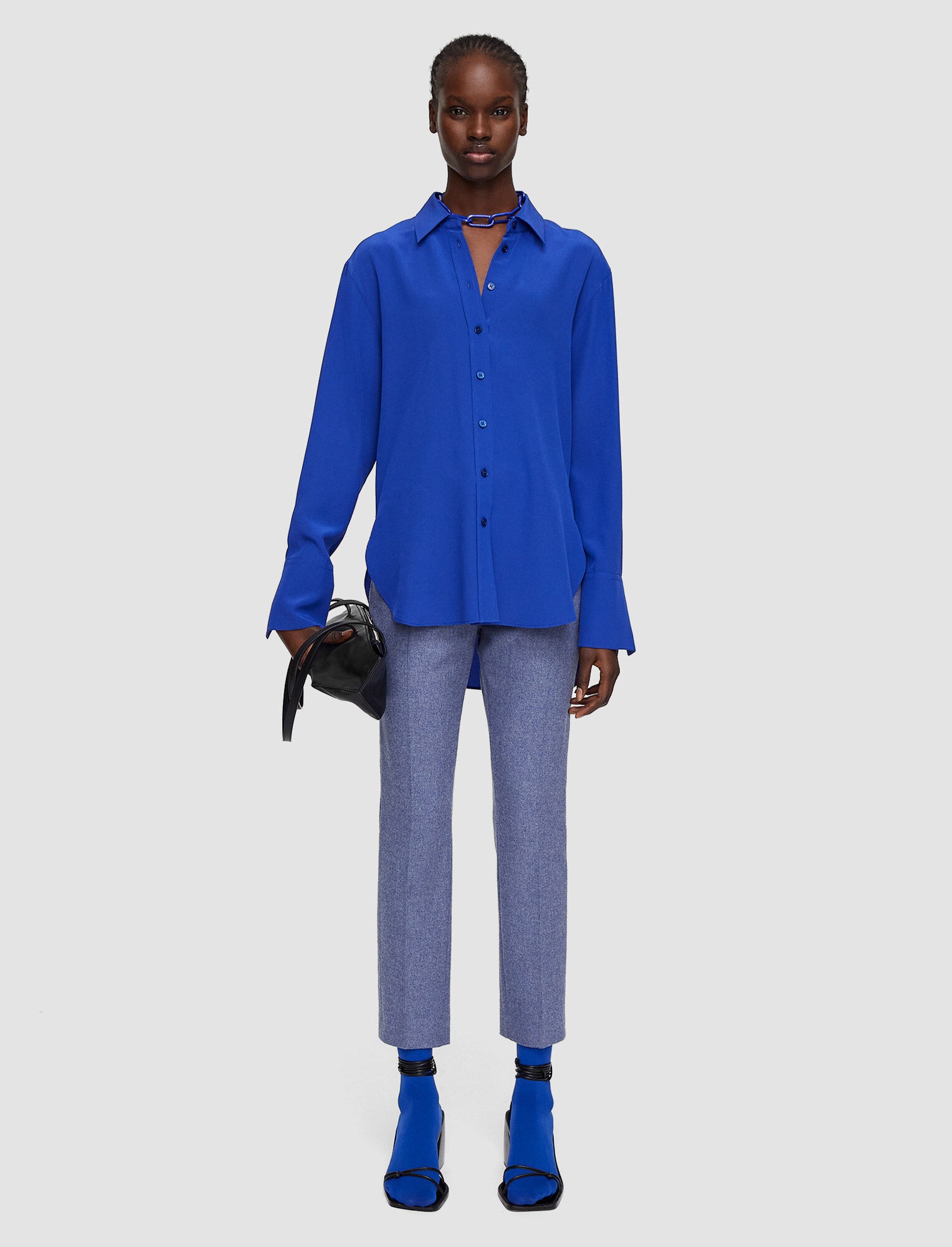 Silk Crepe de Chine Joe Blouse - 2