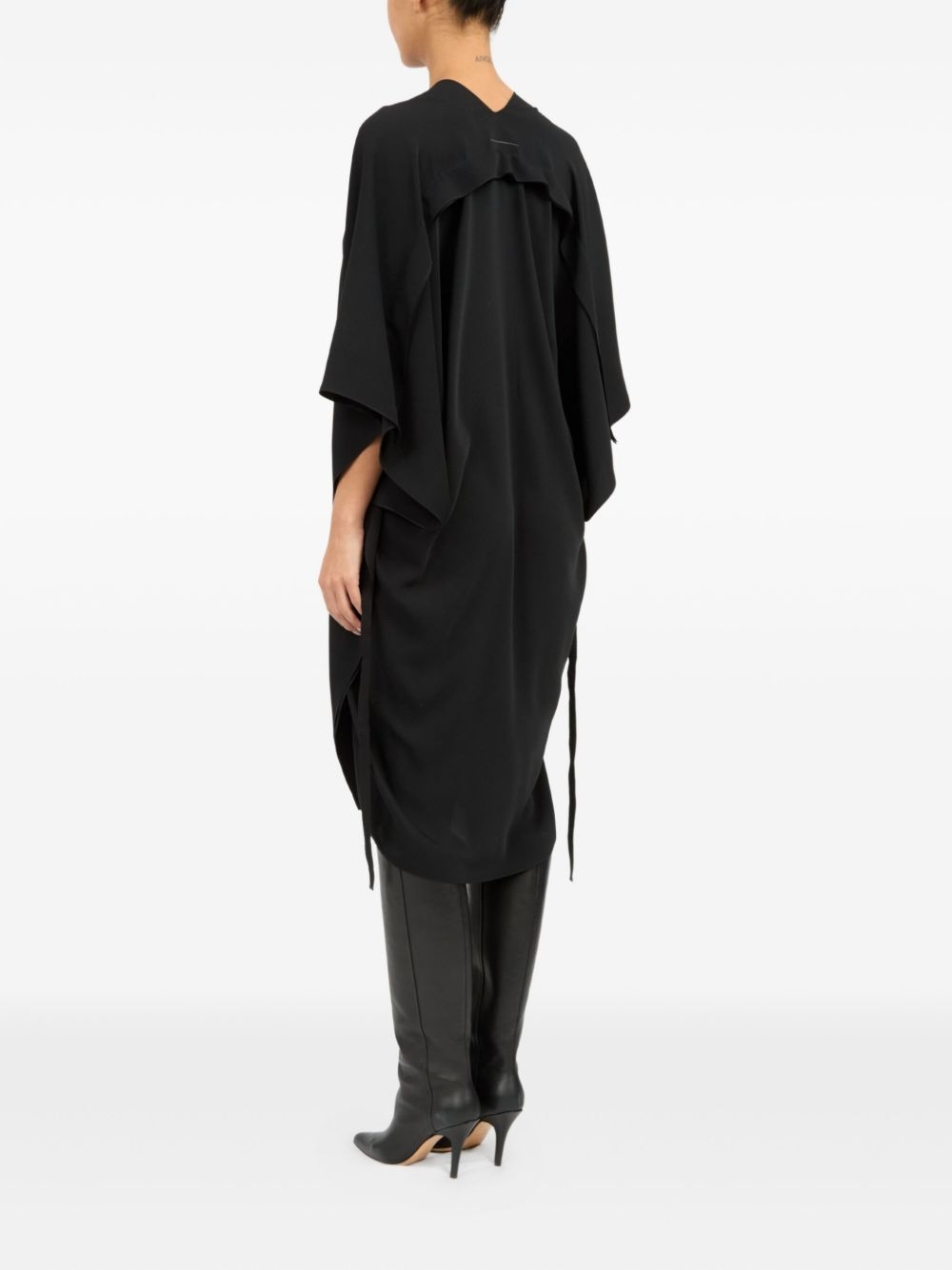 V-neck midi dress - 6