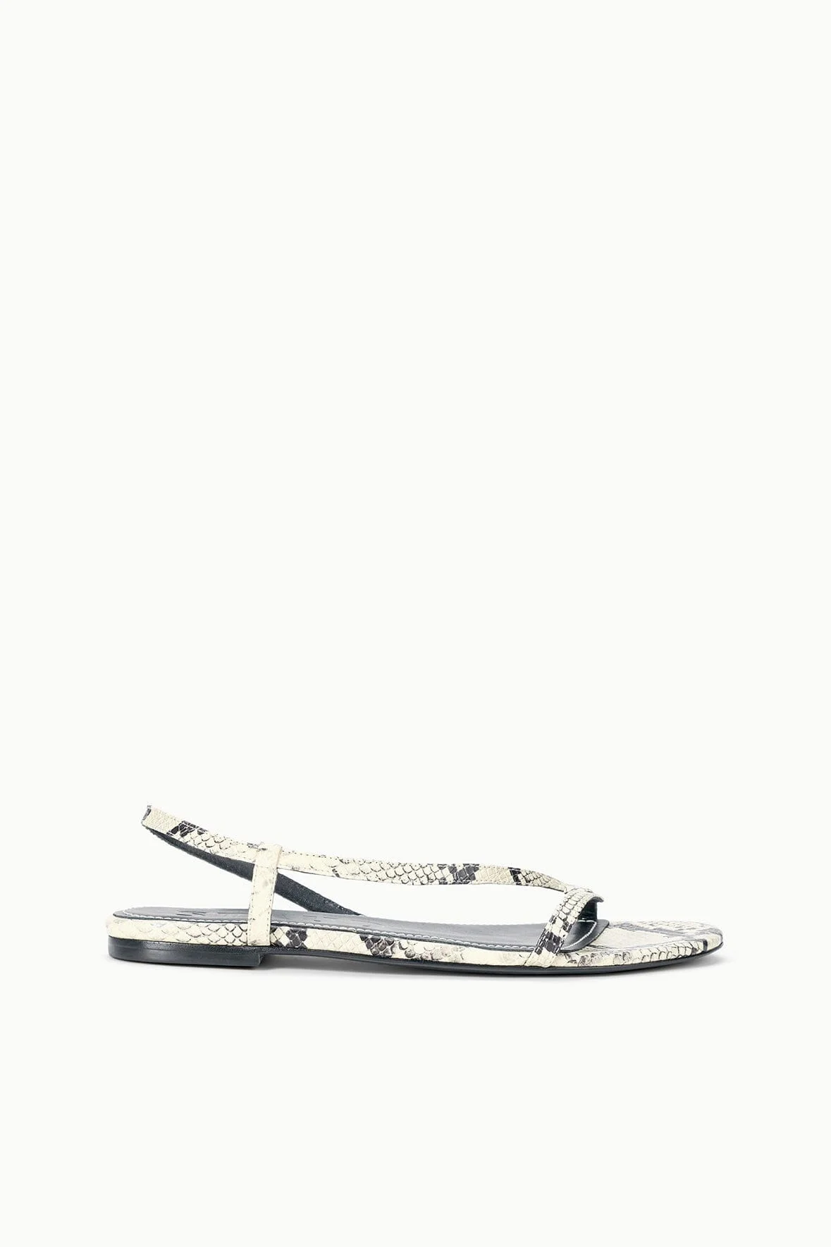 STAUD LOUDEN SANDAL WHITE SNAKE - 1
