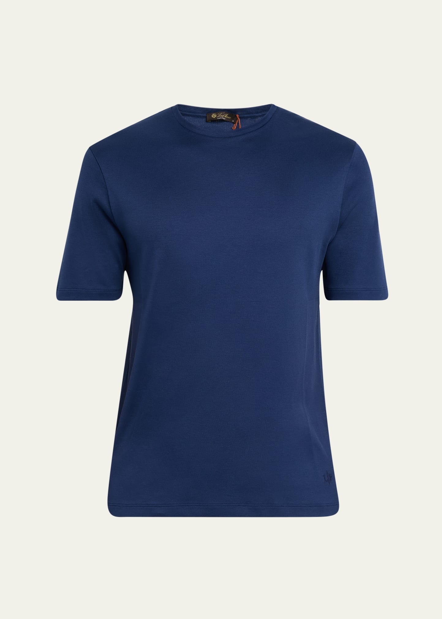 Men's Tremezzo Sea Island Cotton Crewneck T-Shirt - 1