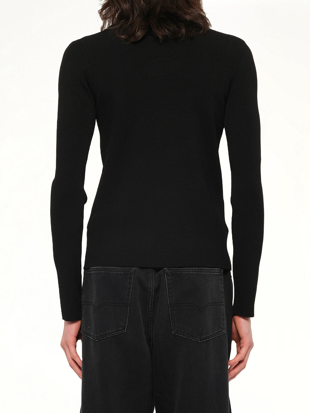 K-Zackary-Round Sweater In Black - 5
