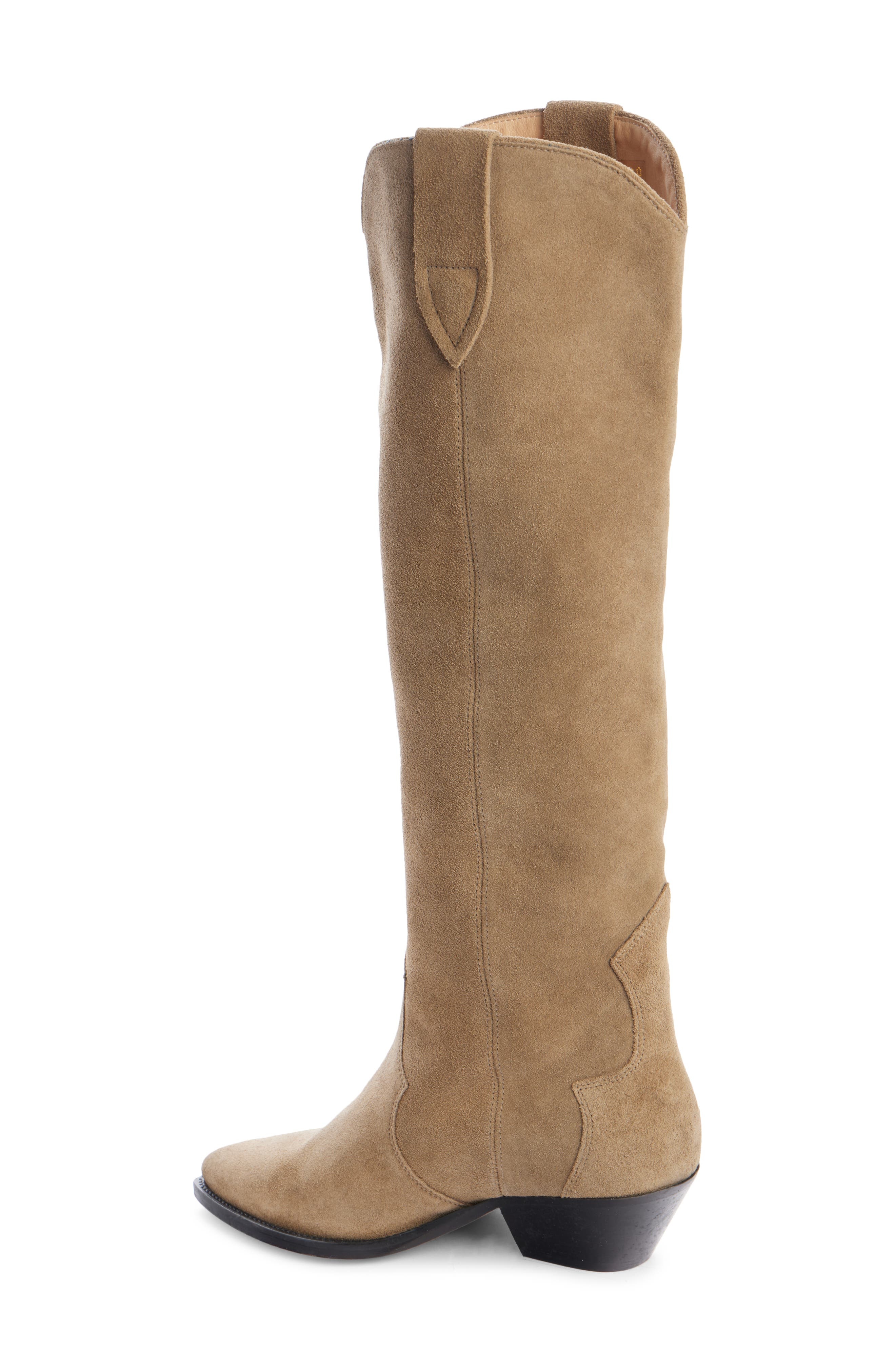 Isabel Marant Denvee Tall Western Boot in Taupe at Nordstrom - 2