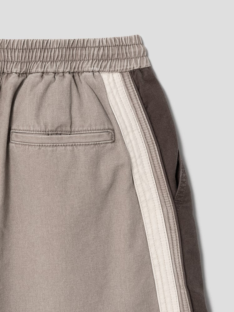 Denim Track Shorts - 6
