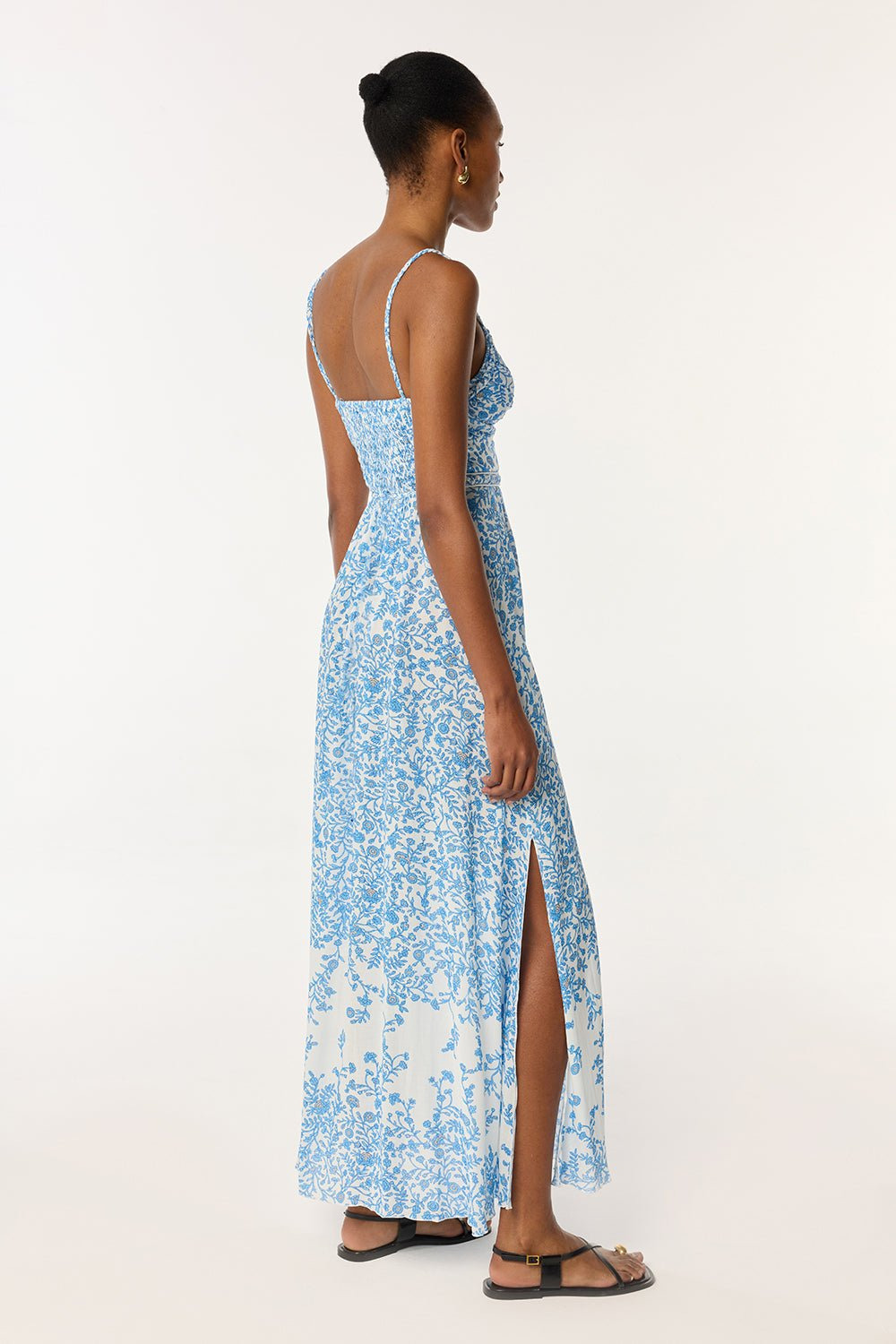 Long Dress Cara - Blue Lazuli - 3