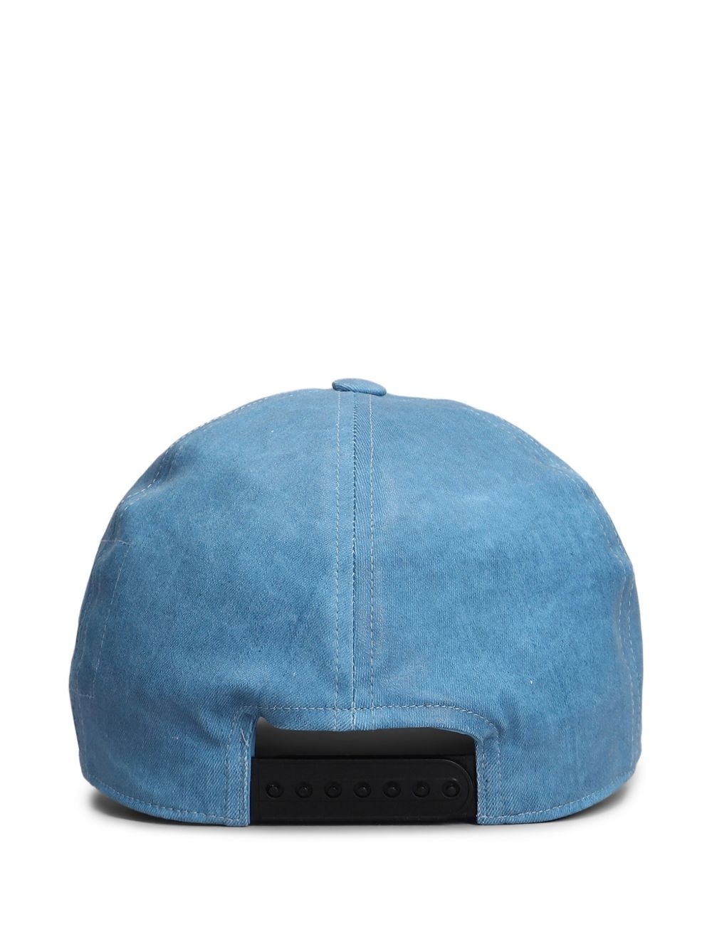 slogan-embroidered baseball cap - 2