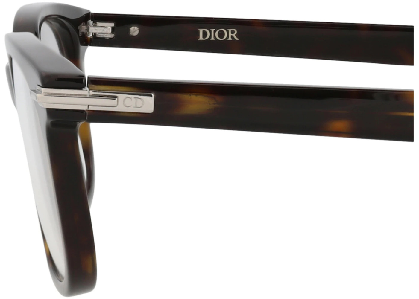 Dior Square-Frame Acetate Optical Frames Havana Havana Transparent (DM50038I-53-052) - 4