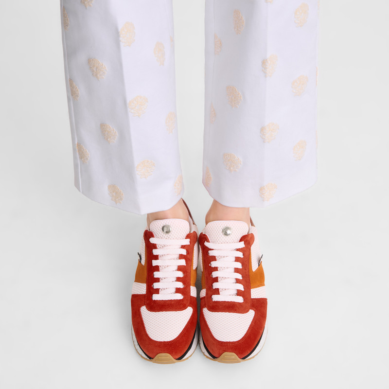 Longchamp Le Pliage Green Sneakers Tomato - Leather outlook