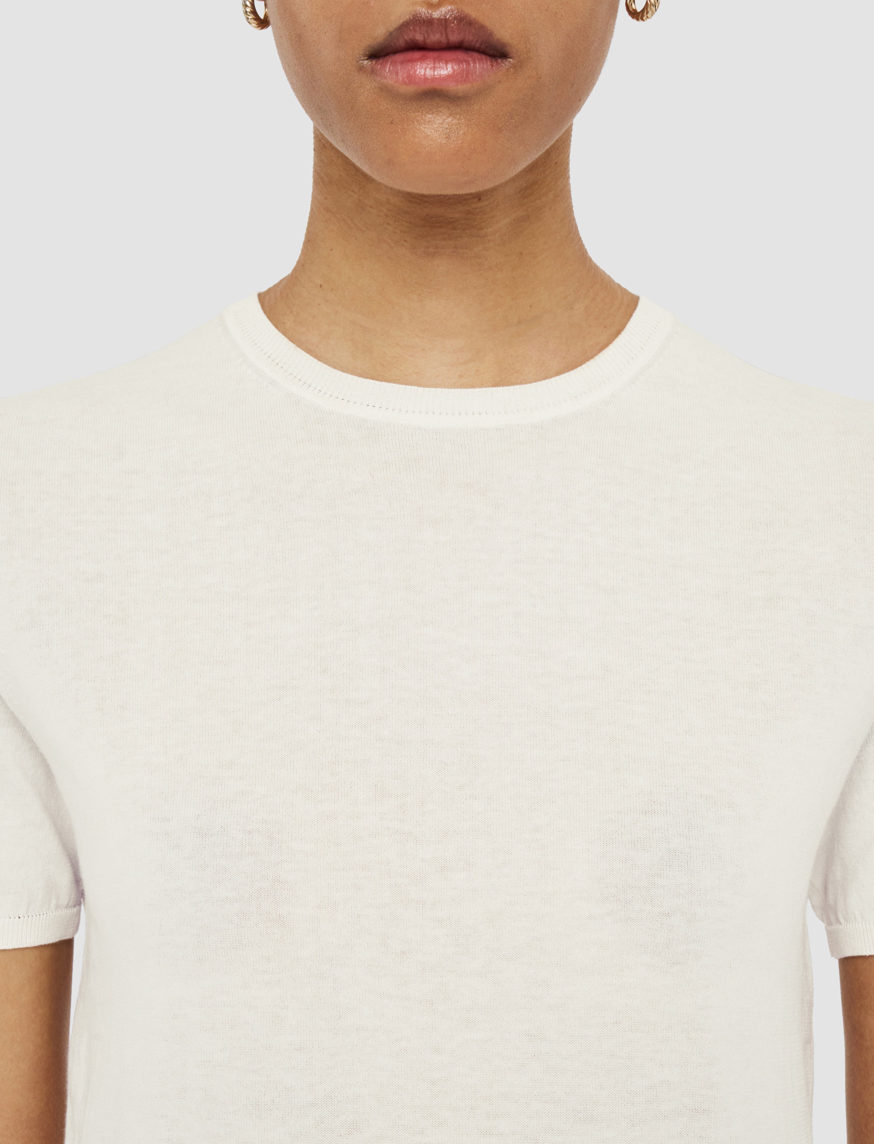 Silk & Cotton Knit Top - 5