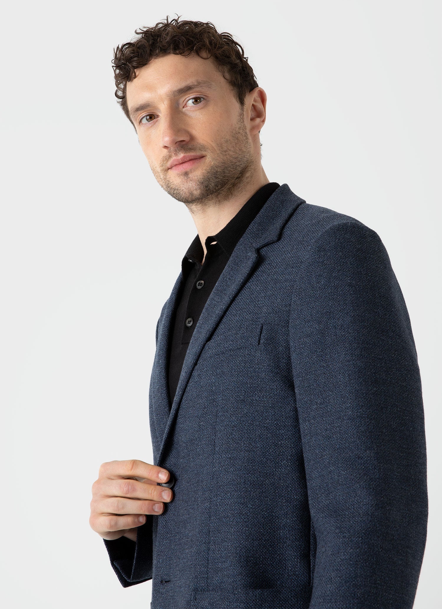 Textured Wool Blazer - 5