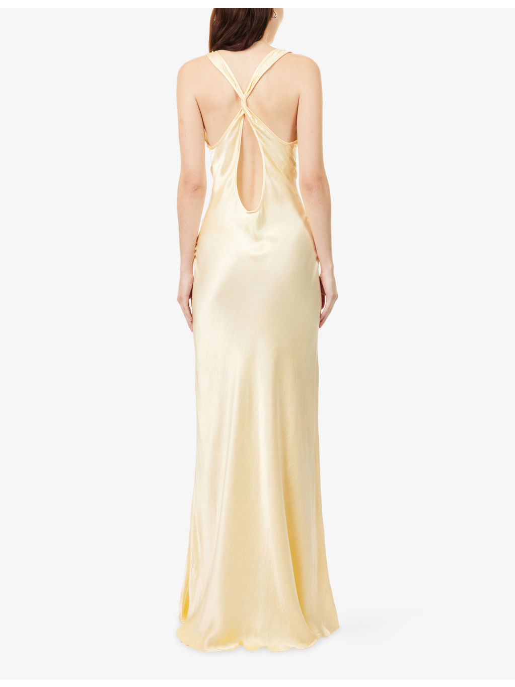 Elisia Twist Woven Maxi Dress - 4
