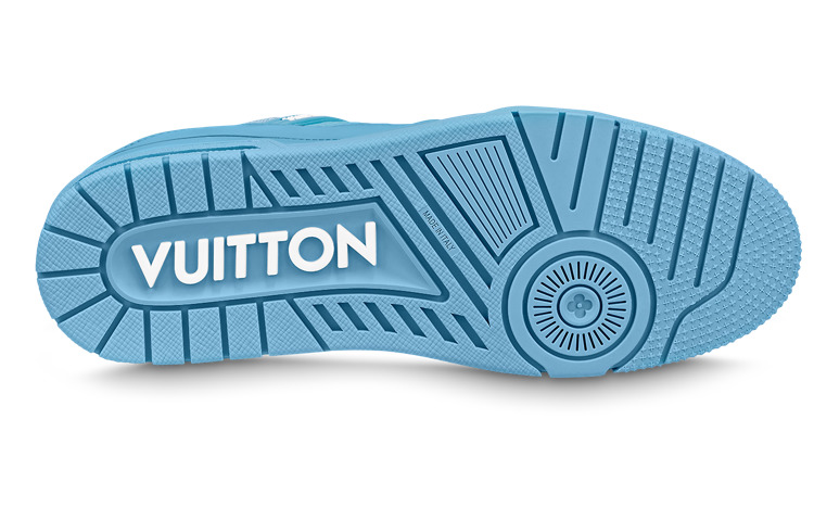LOUIS VUITTON Trainer Sneakers 'Blue' 1AARFG - 4