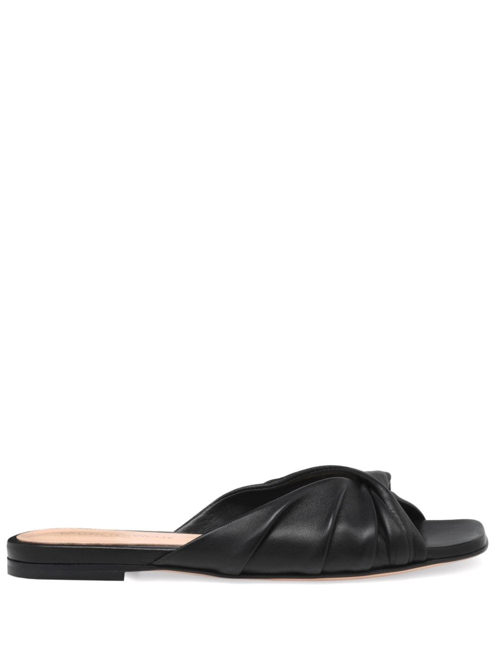 Selene leather slides - 1