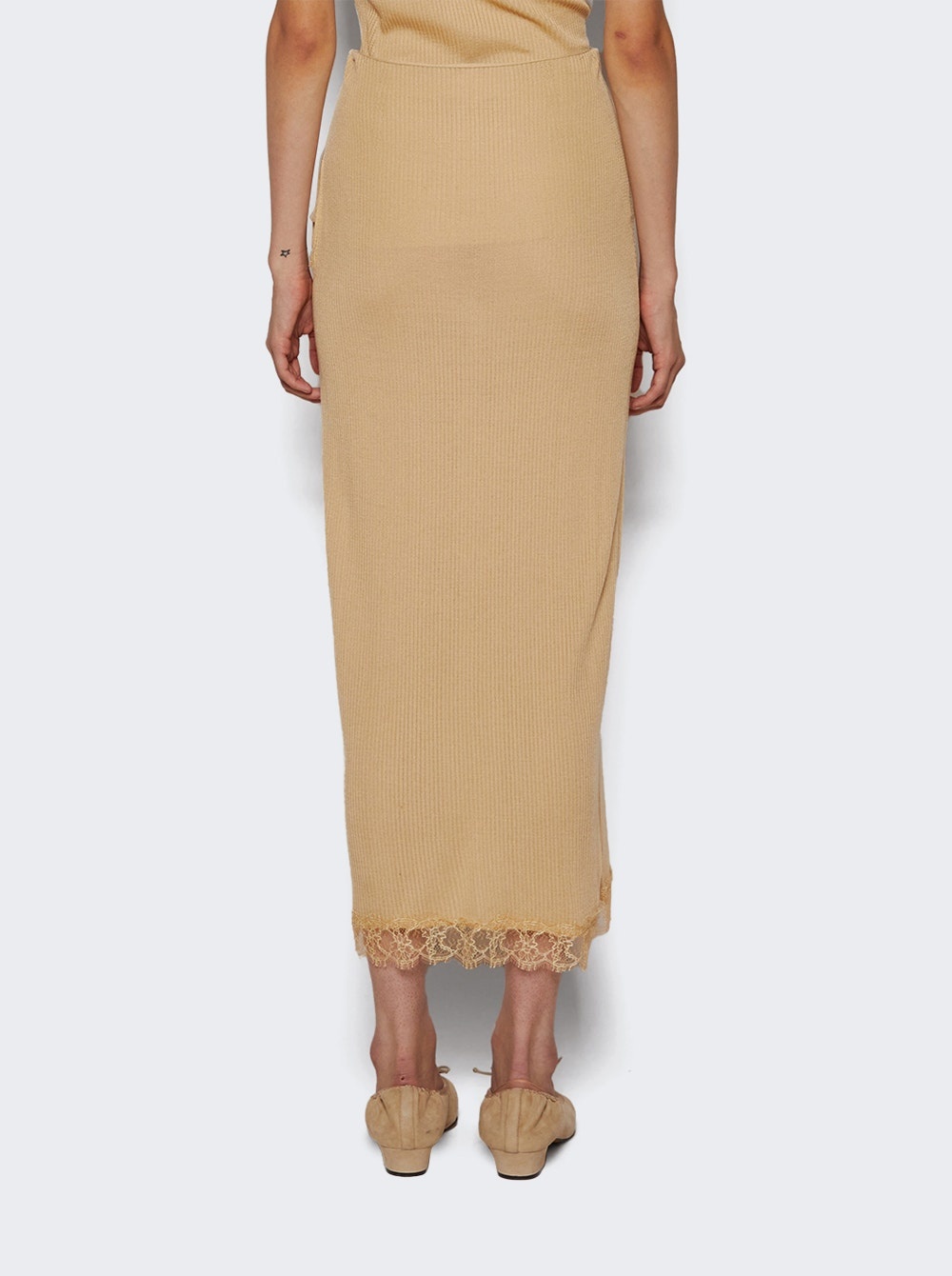 Indira Skirt Champagne - 5